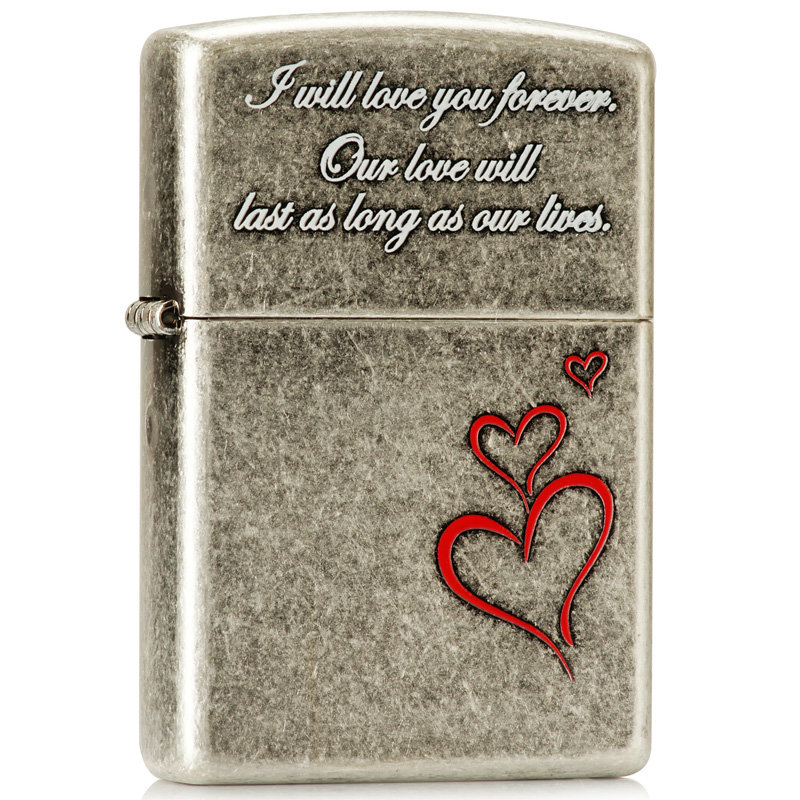 芝宝zippo打火机sc1008 永远的爱 forever love