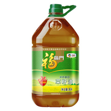 福临门家香味ae浓香营养菜籽油5l