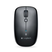 罗技（Logitech）M557 M558多平台电脑笔记本无线蓝牙鼠标 蓝牙3.0(灰色 标配)