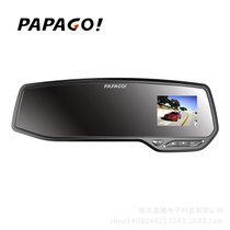 PAPAGO M10G后视镜行车记录仪 高清夜视带电子狗测速一体机(标配+32G卡)