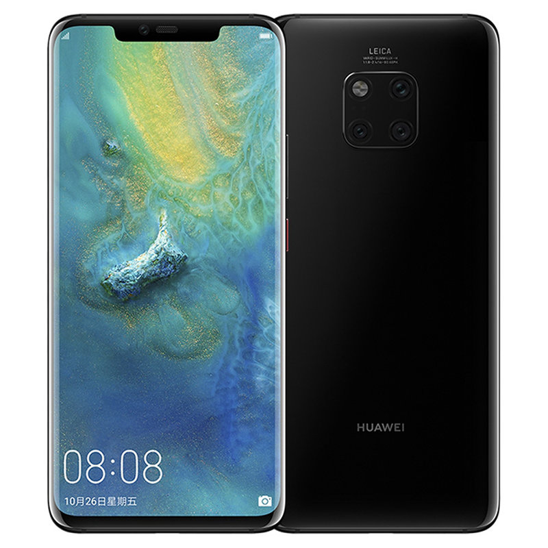 手机华为huaweimate20prolyatl006gb128gb麒麟980芯片全面屏徕卡三摄