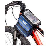 乐炫（ROSWHEEL）自行车触屏上管包 触屏手机包山地车骑行装备配件 BOI 121049(蓝色L号)