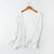 打包夏季防晒衣开衫女针织衫莫代尔披肩中长款长袖空调衫外套薄(XL 白色)