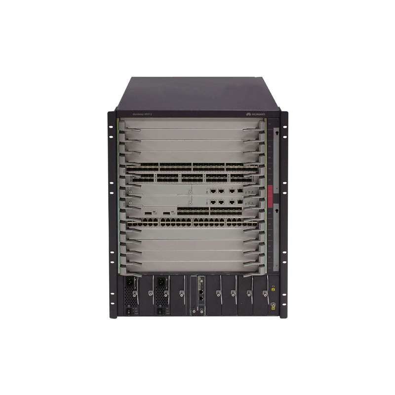 华为(huawei)s9312交换机套包双电源双主控12个业务板插槽le0zb12acs