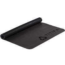 TITIKA瑜伽健身防滑地垫加宽加长无味环保愈加毯瑜珈垫7305(深灰色 3mm)