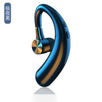 树虎新款F18单耳挂耳式蓝牙耳机立体声无线入耳式降噪运动音质耳机(黑色 F18)