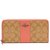 COACH 蔻驰女士PVC长款手拿包钱包 52859(粉色)