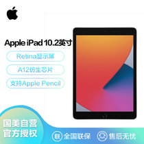 Apple iPad第8代10.2英寸平板电脑Retina显示屏A12仿生芯片平板 32G深空灰 WIFI版