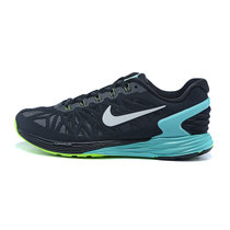 Nike/耐克 Nike Flyknit Lunar6 男子跑步鞋女子运动休闲鞋情侣鞋507(黑蓝 44)
