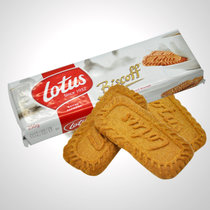 比利时进口饼干 和情lotus焦糖饼干250g 休闲零食品 咖啡好伴侣