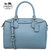 COACH 蔻驰 女士真皮时尚波士顿桶包 小号休闲斜挎手提包 F57521(蓝色)