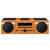 雅马哈（YAMAHA）MCR-B043 迷你音响 CD播放机音箱组合套装 蓝牙/USB/FM 桌面(橙色)