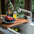 科恩纳 石英石水槽大单槽厨房洗碗池花岗石洗菜盆小户型家用套餐(D760珍珠白7字套装)