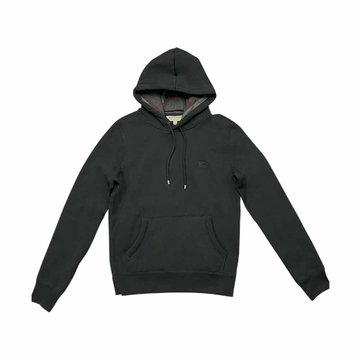 burberry巴宝莉男士黑色棉质连帽刺绣卫衣s码黑8036282