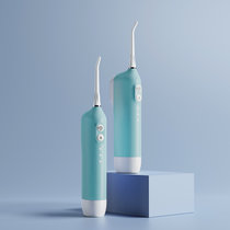 TC-612USB电动冲牙器便携式洗牙器水牙线 清洁牙齿牙套冲洗清洁口腔(浅青绿)