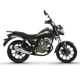 启典KIDEN摩托车 2017升级版KD150-E后毂刹款 单缸风冷150cc骑式车包邮(金刚黑升级版（后毂刹）标准款)