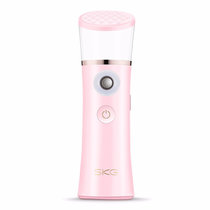 SKG 补水仪纳米喷雾器蒸脸器美容仪家用冷喷手持便携补水充电美容器 3301樱花粉 粉红色(粉红色)