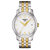 Tissot天梭俊雅系列石英女表 休闲指针间金钢带女士手表腕表