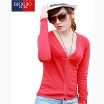 布里奥索新款时尚百搭女士针织衫开衫(B2013KS-11 M)