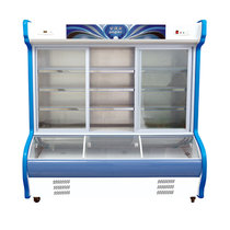 安淇尔(anqier)LCD-200 2米麻辣烫点菜柜冰箱展示柜立式冰柜商用蔬菜水果风幕柜保鲜柜子冷冻