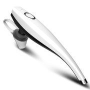 蓝牙耳机4.1立体声音乐车载无线耳麦 适用于苹果/小米/三星/华为等手机通用(白色)