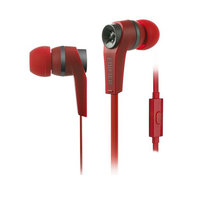 Edifier/漫步者 H275P入耳塞MP3耳机立体声音乐耳机手机线控耳麦(红色)