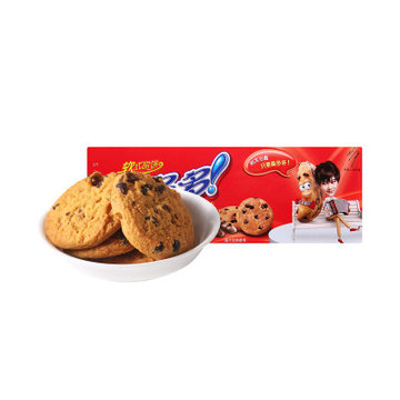 趣多多软式甜饼曲奇(经典巧克力原味)80g/盒