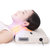 颈椎按摩枕头揉捏颈部肩部背部腰部多功能家用靠垫全身颈椎按摩器(白色)