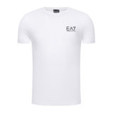 Emporio Armani男士白色印花短袖T恤3HPT07-PJ03Z-110001L码白 时尚百搭