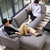 古宜（Guyi） 古宜 布艺沙发组合日式沙发北欧简约现代客厅家具可拆洗大小户型布沙发(双人+右贵妃2.6米)