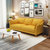 TIMI天米 北欧沙发 布艺沙发 家用小户型沙发组合(黄色 大双人位)