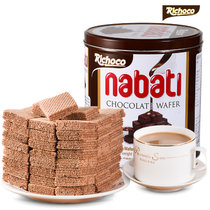 丽芝士nabati 巧克力味网红休闲零食品威化饼干350g/罐（新疆西藏不发货）(巧克力味350g)