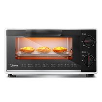 美的（Midea）高颜值 10L迷你日式小电烤箱 家用容量 定时控温 T1-109F(10升)