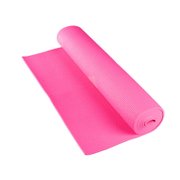 皮尔瑜伽PR-4001-5 PVC瑜伽垫（玫红花）（6MM）（赠背包）