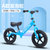 儿童平衡车滑步车宝宝滑行车无脚踏小孩双轮自行车溜溜车1-3-6岁(2019款蓝色充气轮（2-6岁） 单速)