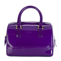 Furla芙拉 紫色PVC女士果冻单肩挎包 817082紫色 时尚百搭