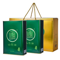 山润低温冷榨原味山茶油礼盒3L*2(3L*2)