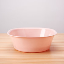 家用切碎器料理机淘米沥水篮不锈钢盆筛碗盆套装(21012大号粉色 默认)