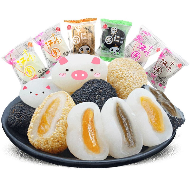 然利干吃汤圆500g简装表皮q弹