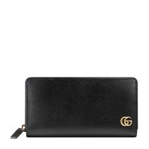 超市-奢侈品/钱包/卡包Gucci古驰 男士黑色牛皮钱包 428736-DJ20T-1000(黑色)