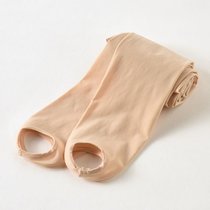 儿童钢丝袜魔力袜高密度丝袜女薄款防勾丝光腿连裤袜神器春秋微厚(1条踩脚款肤色 XL码建议身高140-160cm)
