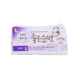 韩国高洁丝 纯棉纤巧安心超长夜用卫生巾 10片/包