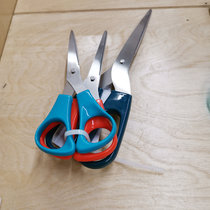国内宜家代购特洛卡剪刀多色不锈钢家用厨房园艺办公剪刀剪纸文具(花色 默认版本)
