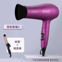吹风机家用大功率护发负离子发廊大风力电吹风发型师专用风筒7yb(酒红色)