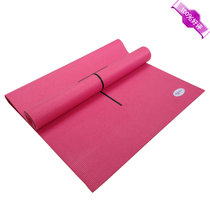 爱玛莎 瑜伽垫 防滑 无毒PVC瑜伽垫 瑜伽毯 瑜伽服粉红IM-YJ01送网包(红色 PVC)