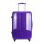亚洲豹新品拉杆箱万向轮 时尚旅行箱子ABS+PC 行李箱(紫色 28寸)