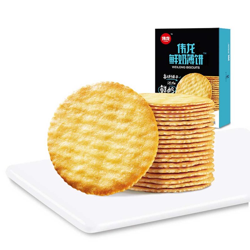 伟龙国美好货鲜奶薄饼180g3盒鲜牛奶5饼身薄至15mm