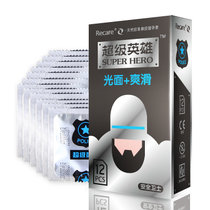 Recare 超级英雄系列机械战警安全套12片装 超薄超润滑情趣避孕套 52mm男用中号套 成人用品 计生用品