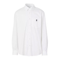 Burberry男士衬衫 8043060XL码白色 时尚百搭