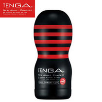 日本TENGA 男用飞机杯 便携式飞机胶 口交阴交肛交多重体验 抛弃型飞机杯 日本进口 成人用品(黑色-刺激型 101口交款)
